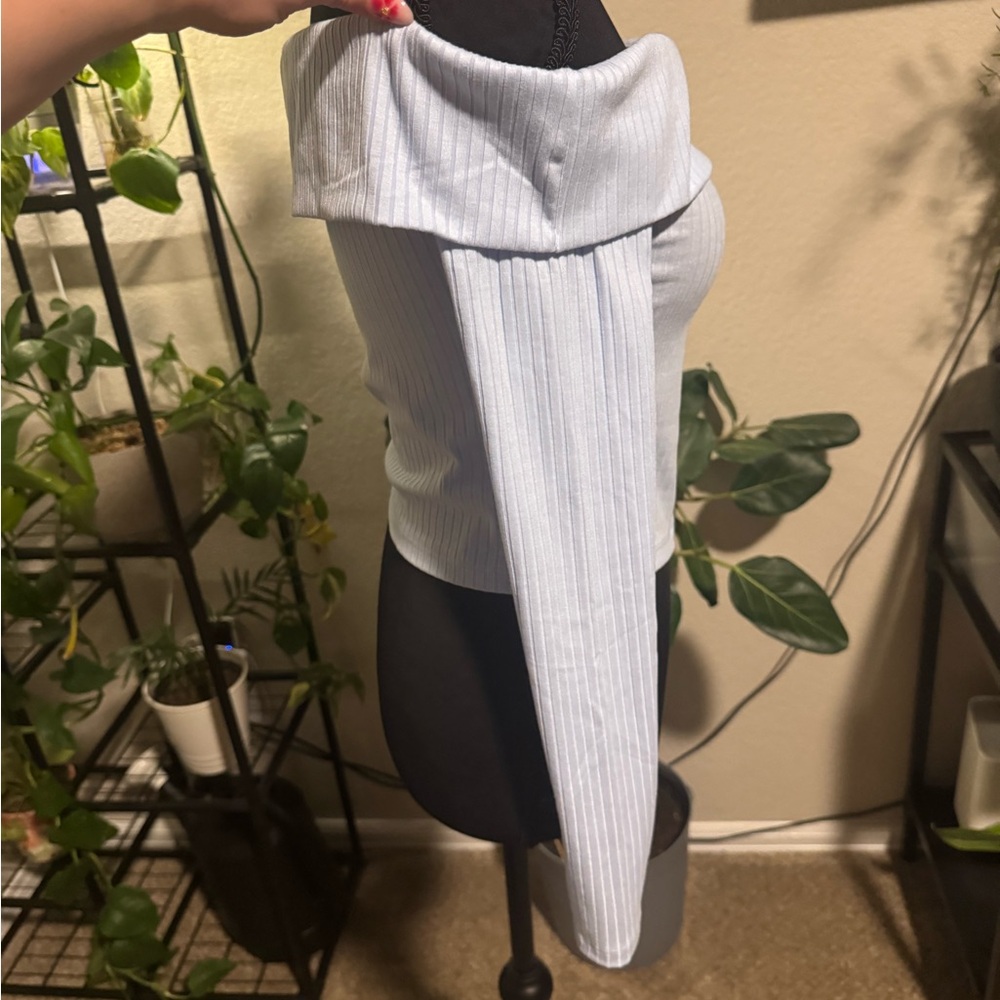 H&M Ribbed Cropped top. - Picture 3 of 6